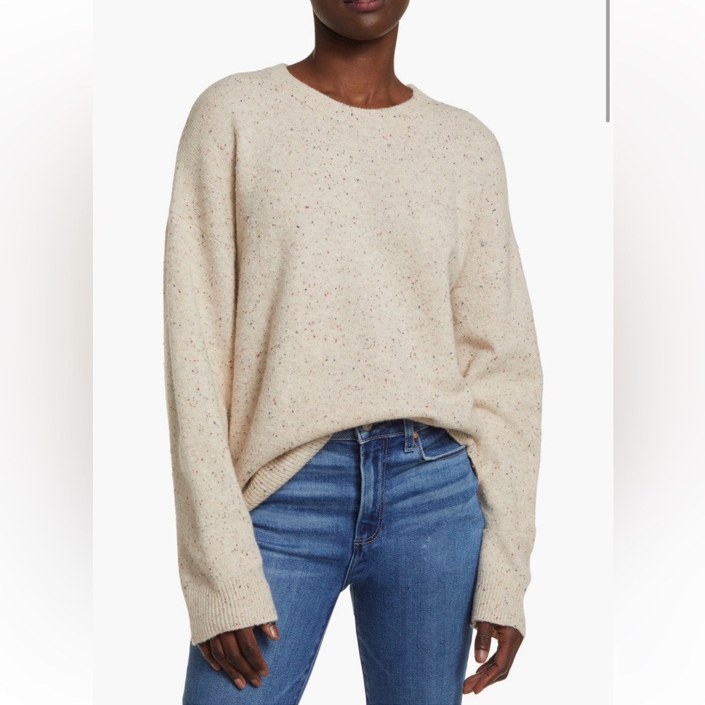 Thread and Supply Speckled Sweater -Large